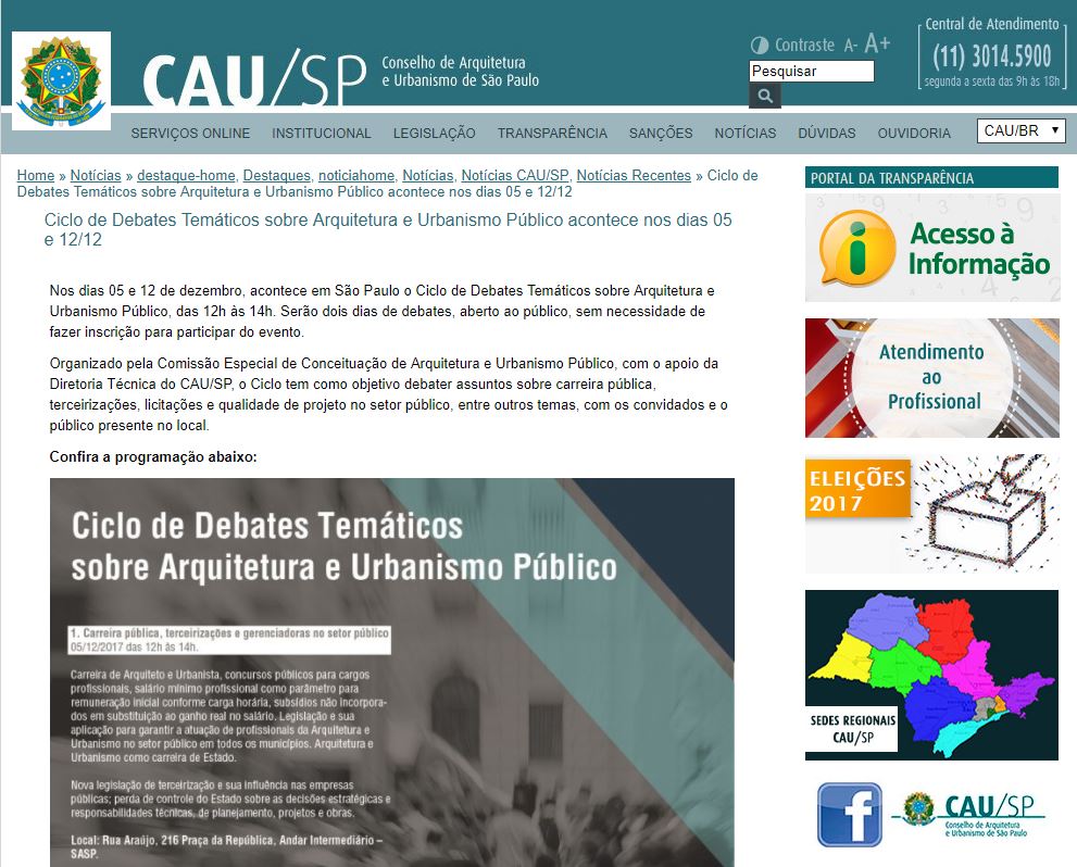 ciclo de debates 05.12.2017